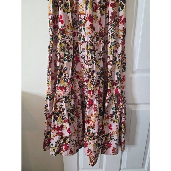 Anthropologie Maeve The Somerset Maxi Dress In Pink Floral S - Picture 4 of 11